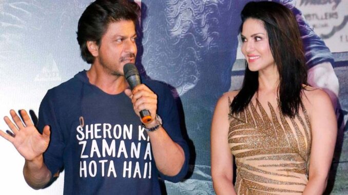 SRK and Sunny Leone