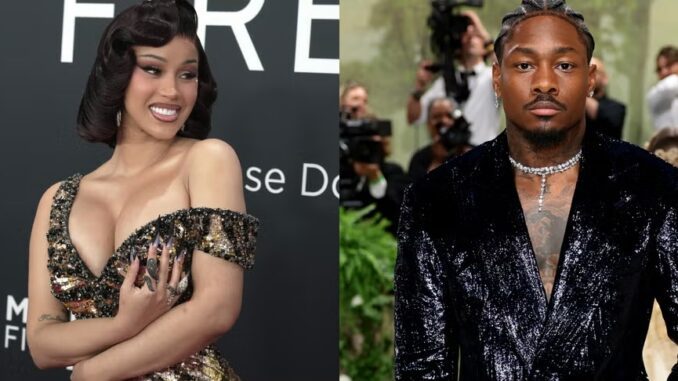 Cardi B and Stefon Diggs