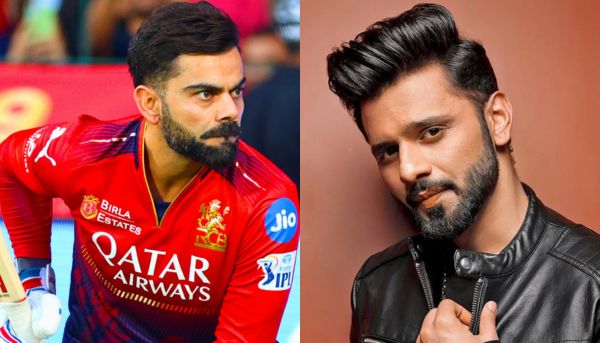 Virat koahli and Rahul vaidya