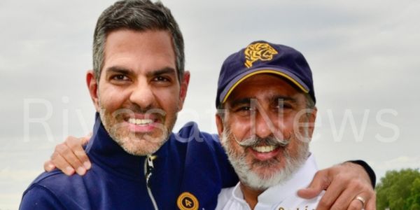 Sunjay Kapoor with Friend