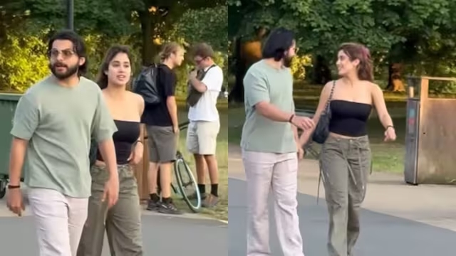 Jahnavi Kapoor and Shikhar Pahariya