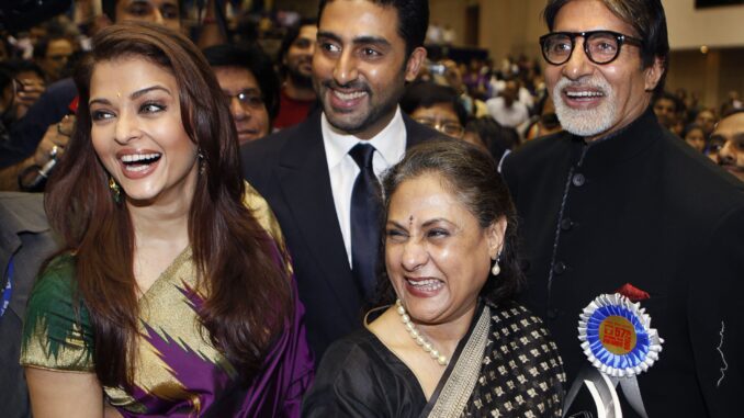 Amitabh Bachchan, Jaya Bachchan, Abhishek Bachchan, Aishwarya Rai Bachchan