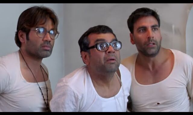 Akshay , Paresh and Suniel Shetty