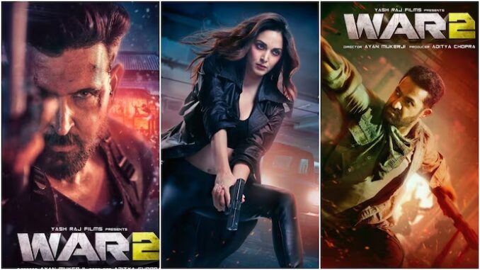 Hrithik Roshan nad Kirara Advani and Jr NTR