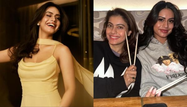 Kajol with his daughter
