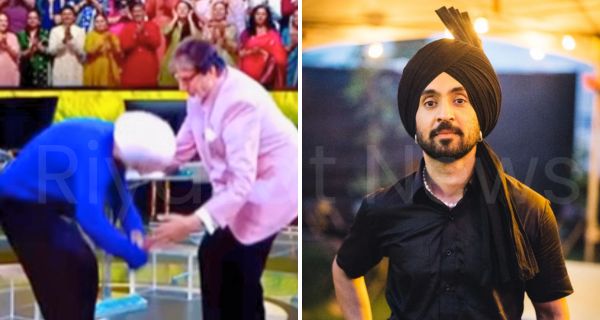 Diljit Dosanjh and Amitabh Bachchan