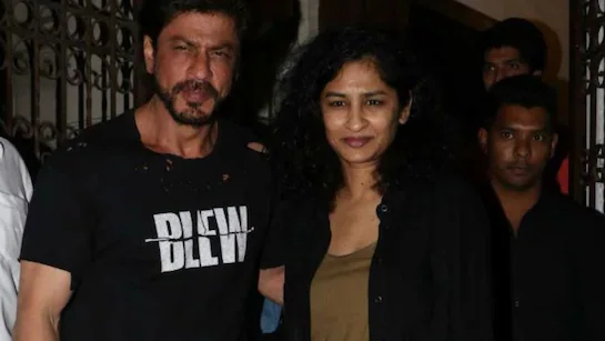 Shah-Rukh-Khan and  Gauri Shinde