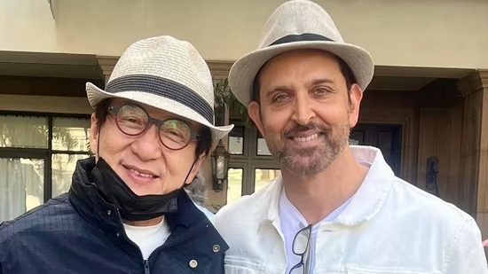 Haritik Roshan & Jackie Chan