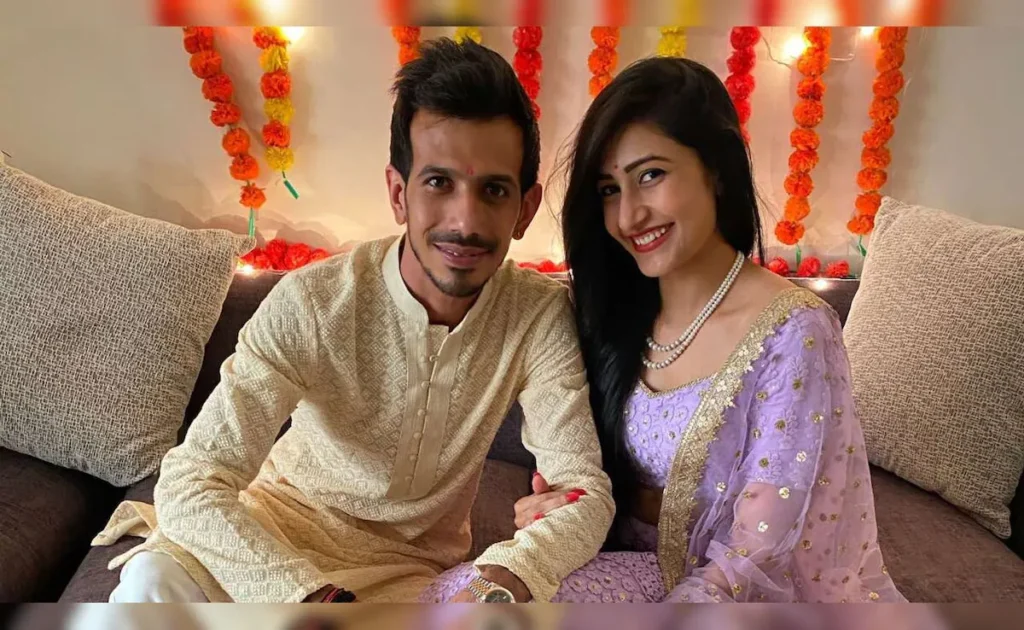 Yuzvendra Chahal and Dhanashree Verma