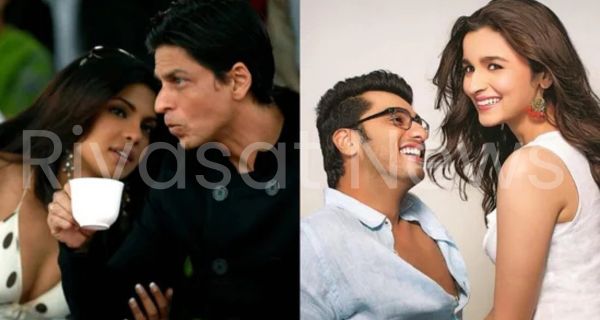 Priyanka Chopra-Shah Rukh Khan, Arjun Kapoor-Alia Bhatt