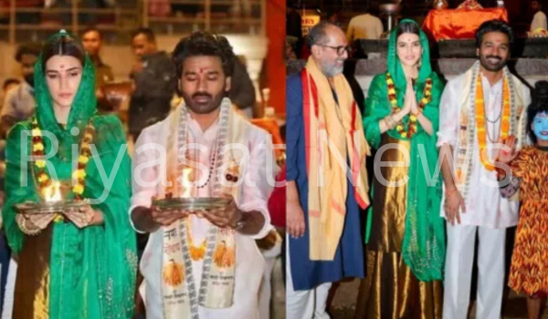 Dhanush, Kriti Sanon and Anand L Rai